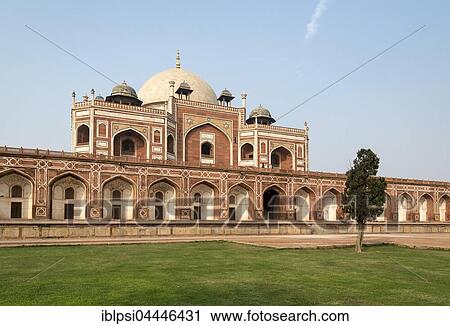 Humayun's Tomb, New Delhi, India, Asia View Large Photo Image Stock Image - Humayun's Tomb, New Delhi, India, Asia. Fotosearch