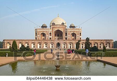 Humayun's Tomb, New Delhi, India, Asia View Large Photo Image Stock Photo - Humayun's Tomb, New Delhi, India, Asia. Fotosearch