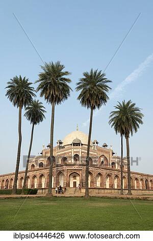 Stock Photograph - Humayun's Tomb, New Delhi, India, Asia. Fotosearch