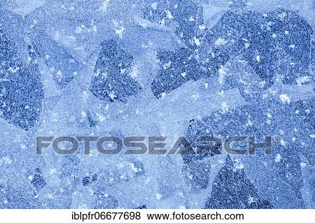 Stock Photo - Ice detail, Zurich Oberland, Switzerland, Europe. Fotosearch