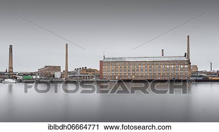 Industrial architecture on the Spree, former cable factory Oberschöneweide (KWO), Oberschöneweide, Berlin, Germany, Europe View Large Photo Image Stock Image - Industrial architecture on the Spree, former cable factory Oberschöneweide (KWO), Oberschöneweide, Berlin, Germany, Europe. Fotosearch