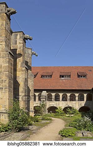 Inner courtyard, High Cathedral, Hildesheim, Lower Saxony, Germany, Europe View Large Photo Image Stock Image - Inner courtyard, High Cathedral, Hildesheim, Lower Saxony, Germany, Europe. Fotosearch