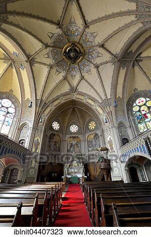 Stock Image - Interior, Brüderkirche Church, Altenburg, Thuringia, Germany, Europe. Fotosearch