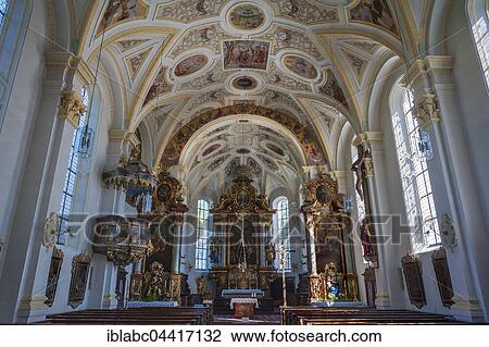 Interior of Parish Church of St. Andrew, Fischbachau, Upper Bavaria, Bavaria, Germany, Europe View Large Photo Image Stock Image - Interior of Parish Church of St. Andrew, Fischbachau, Upper Bavaria, Bavaria, Germany, Europe. Fotosearch