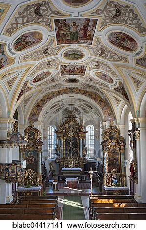 Interior of Parish Church of St. Andrew, Fischbachau, Upper Bavaria, Bavaria, Germany, Europe View Large Photo Image Stock Image - Interior of Parish Church of St. Andrew, Fischbachau, Upper Bavaria, Bavaria, Germany, Europe. Fotosearch