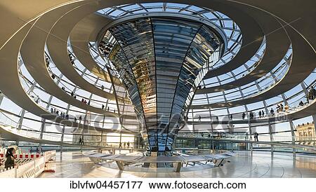 Interior of Reichstag dome with visitors, Reichstag building, Bundestag, Berlin, Germany, Europe View Large Photo Image Stock Photo - Interior of Reichstag dome with visitors, Reichstag building, Bundestag, Berlin, Germany, Europe. Fotosearch