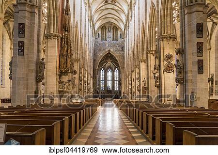 Interior of Ulm Minster, Ulm, Baden-Württemberg, Germany, Europe View Large Photo Image Stock Photo - Interior of Ulm Minster, Ulm, Baden-Württemberg, Germany, Europe. Fotosearch