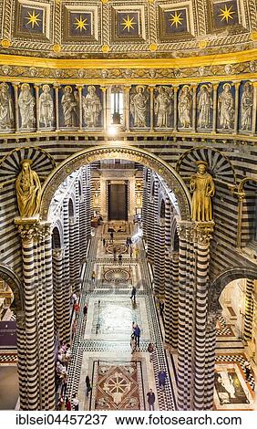 Interior, Siena Cathedral, Cattedrale di Santa Maria Assunta, Siena, Tuscany, Italy, Europe View Large Photo Image Stock Photo - Interior, Siena Cathedral, Cattedrale di Santa Maria Assunta, Siena, Tuscany, Italy, Europe. Fotosearch