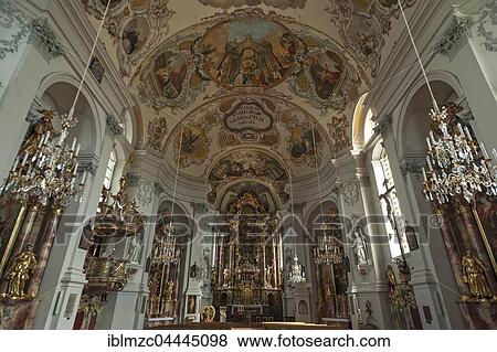 Interior with high altar in the Catholic Parish of the Assumption, 1748-1756 in late baroque style, Ebbs, Kufstein District, Tyrol, Austria, Europe View Large Photo Image Stock Photo - Interior with high altar in the Catholic Parish of the Assumption, 1748-1756 in late baroque style, Ebbs, Kufstein District, Tyrol, Austria, Europe. Fotosearch