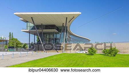 Stock Image - International Congress Center ICD, Dresden, Saxony, Germany, Europe. Fotosearch