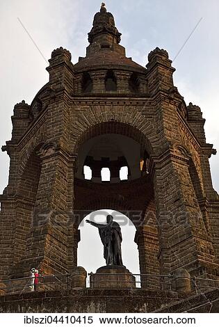 Kaiser Wilhelm Monument, Porta Westfalica, Gate to Westphalia, North Rhine-Westphalia, Germany, Europe View Large Photo Image Stock Photography - Kaiser Wilhelm Monument, Porta Westfalica, Gate to Westphalia, North Rhine-Westphalia, Germany, Europe. Fotosearch