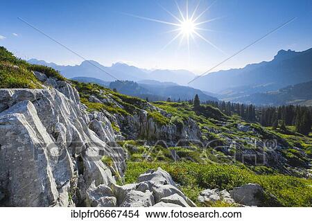 Karst landscape at the Pragelpass, Schwyz, Switzerland, Europe View Large Photo Image Picture - Karst landscape at the Pragelpass, Schwyz, Switzerland, Europe. Fotosearch