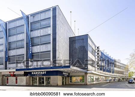 Karstadt department store or Galeria Karstadt Kaufhof, Bielefeld, East Westphalia, North Rhine-Westphalia, Germany, Europe View Large Photo Image Stock Image - Karstadt department store or Galeria Karstadt Kaufhof, Bielefeld, East Westphalia, North Rhine-Westphalia, Germany, Europe. Fotosearch