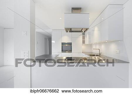 Stock Image - Kitchen, Switzerland, Europe. Fotosearch