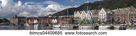 Kontor building, wooden houses, historic Hanseviertel Bryggen, Bergen, Hordaland, Norway, Europe View Large Photo Image Stock Photography - Kontor building, wooden houses, historic Hanseviertel Bryggen, Bergen, Hordaland, Norway, Europe. Fotosearch