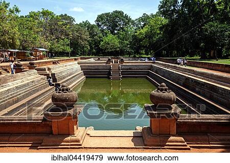 Kuttam Pokuna twin ponds, Sacred City of Anuradhapura, North Central Province, Sri Lanka, Asia View Large Photo Image Stock Photo - Kuttam Pokuna twin ponds, Sacred City of Anuradhapura, North Central Province, Sri Lanka, Asia. Fotosearch