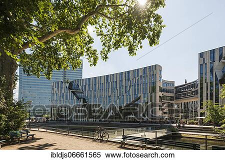 Kö-Bogen, architect Daniel Libeskind, Düsseldorf, North Rhine-Westphalia, Germany, Europe View Large Photo Image Stock Photography - Kö-Bogen, architect Daniel Libeskind, Düsseldorf, North Rhine-Westphalia, Germany, Europe. Fotosearch