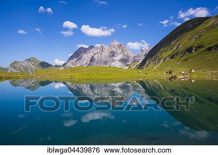 Lake Eissee, Oy Valley with Mount Großer Wilder, 2379m, Hochvogel-and Rosszahn Group, Allgäu Alps, Allgäu, Bavaria, Germany, Europe View Large Photo Image Stock Photograph - Lake Eissee, Oy Valley with Mount Großer Wilder, 2379m, Hochvogel-and Rosszahn Group, Allgäu Alps, Allgäu, Bavaria, Germany, Europe. Fotosearch
