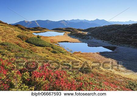 Stock Image - Lake Pascuminer, Grisons, Switzerland, Europe. Fotosearch