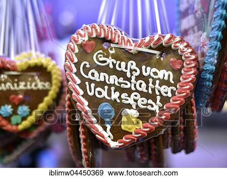 Lebkuchenherz, gingerbread heart, Gruß vom Cannstatter Volksfest, Stuttgart Beer Festival, Bad Cannstatt, Stuttgart, Baden-Württemberg, Germany, Europe View Large Photo Image Stock Photo - Lebkuchenherz, gingerbread heart, Gruß vom Cannstatter Volksfest, Stuttgart Beer Festival, Bad Cannstatt, Stuttgart, Baden-Württemberg, Germany, Europe. Fotosearch