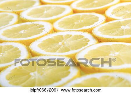 Stock Photo - Lemon rings. Fotosearch