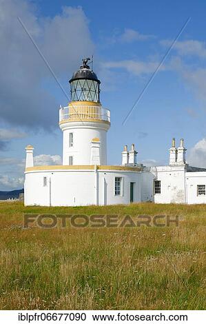 Lighthouse at Chanonry Point, Scotland, Great Britain View Large Photo Image Stock Image - Lighthouse at Chanonry Point, Scotland, Great Britain. Fotosearch