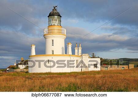 Lighthouse at Chanonry Point, Scotland, Great Britain View Large Photo Image Stock Photo - Lighthouse at Chanonry Point, Scotland, Great Britain. Fotosearch