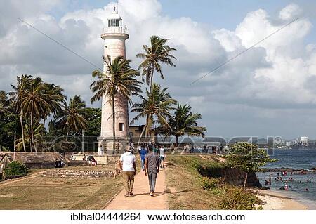 Lighthouse, Galle Fort, Galle, UNESCO World Heritage Site, Southern Province, Sri Lanka, Asia View Large Photo Image Picture - Lighthouse, Galle Fort, Galle, UNESCO World Heritage Site, Southern Province, Sri Lanka, Asia. Fotosearch