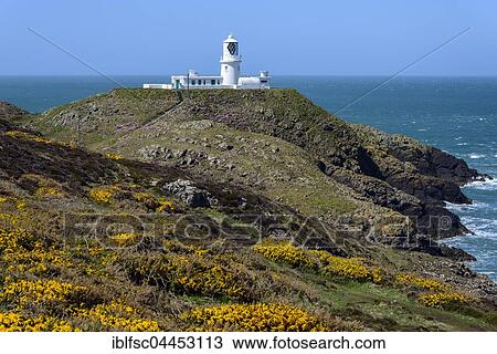 Lighthouse, Strumble Head, Wales, United Kingdom, Europe View Large Photo Image Stock Image - Lighthouse, Strumble Head, Wales, United Kingdom, Europe. Fotosearch