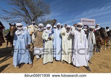 Local beduins at a trribal festival, Sahel, Chad, Africa View Large Photo Image Stock Photo - Local beduins at a trribal festival, Sahel, Chad, Africa. Fotosearch