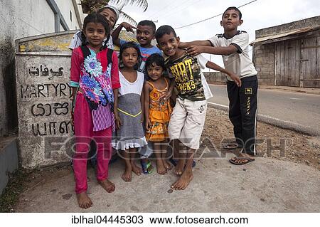 Local children on street, Sinhalese, Beruwela, Western Province, Sri Lanka, Asia View Large Photo Image Stock Image - Local children on street, Sinhalese, Beruwela, Western Province, Sri Lanka, Asia. Fotosearch