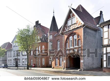 Stock Photo - Local court, Walsrode, Lower Saxony, Germany, Europe. Fotosearch