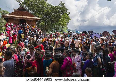 Local people waiting with roosters for sacrifice, The Khadga Devi Mandir Temple, Darsain Hindu Festival, Bandipur, Tanahun, Nepal, Asia View Large Photo Image Stock Image - Local people waiting with roosters for sacrifice, The Khadga Devi Mandir Temple, Darsain Hindu Festival, Bandipur, Tanahun, Nepal, Asia. Fotosearch