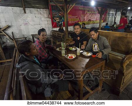 Locals eating Indonesian food, Food Market, Yogyakarta, Java, Indonesia, Asia View Large Photo Image Picture - Locals eating Indonesian food, Food Market, Yogyakarta, Java, Indonesia, Asia. Fotosearch