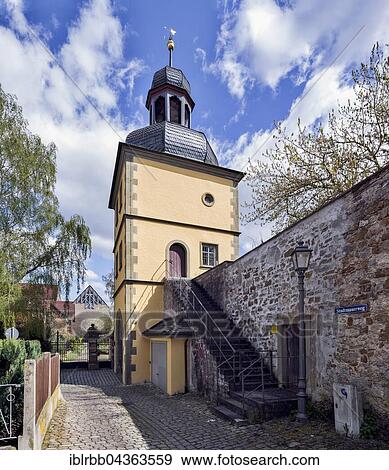 Maintor, gate tower of the medieval fortification, Hassfurt, Lower Franconia, Bavaria, Germany, Europe View Large Photo Image Stock Photo - Maintor, gate tower of the medieval fortification, Hassfurt, Lower Franconia, Bavaria, Germany, Europe. Fotosearch