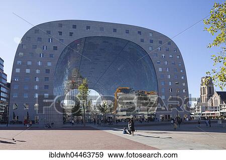 Market Hall, Blaak, Rotterdam, Holland, Netherlands View Large Photo Image Stock Photo - Market Hall, Blaak, Rotterdam, Holland, Netherlands. Fotosearch