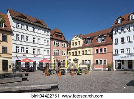 Market place, Jena, Thuringia, Germany, Europe View Large Photo Image Stock Image - Market place, Jena, Thuringia, Germany, Europe. Fotosearch