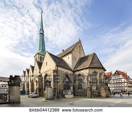 Marktkirche St. Nicolai, Horse Market, Hamelin historic center, Lower Saxony, Germany, Europe View Large Photo Image Stock Photo - Marktkirche St. Nicolai, Horse Market, Hamelin historic center, Lower Saxony, Germany, Europe. Fotosearch