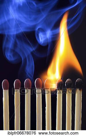 Match row light, against black background, studio, switzerland View Large Photo Image Stock Photograph - Match row light, against black background, studio, switzerland. Fotosearch