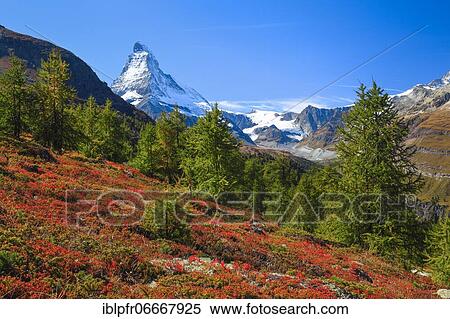 Stock Photography - Matterhorn, Valais, Switzerland, Europe. Fotosearch