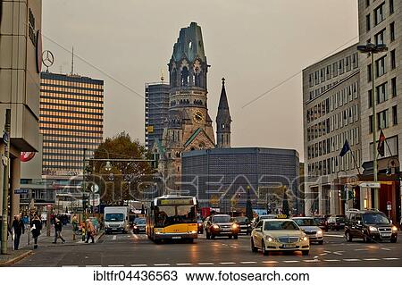 Memorial Church, Berlin, Germany, Europe View Large Photo Image Stock Image - Memorial Church, Berlin, Germany, Europe. Fotosearch
