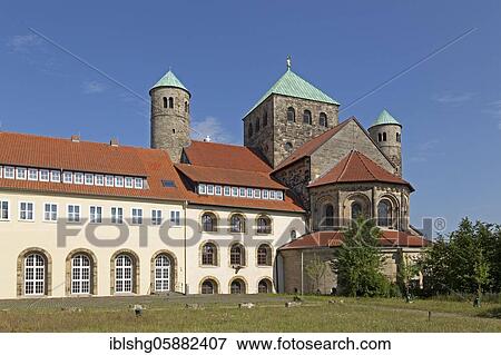 Michaeliskirche, UNESCO World Heritage Site, Hildesheim, Lower Saxony, Germany, Europe View Large Photo Image Stock Photo - Michaeliskirche, UNESCO World Heritage Site, Hildesheim, Lower Saxony, Germany, Europe. Fotosearch