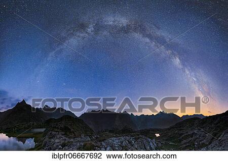 Milky Way at Grimsel Pass, Switzerland, Europe View Large Photo Image Stock Image - Milky Way at Grimsel Pass, Switzerland, Europe. Fotosearch