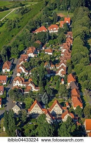 Miners' settlement, Welheim, Bottrop, Ruhr, North Rhine-Westphalia, Germany, Europe View Large Photo Image Picture - Miners' settlement, Welheim, Bottrop, Ruhr, North Rhine-Westphalia, Germany, Europe. Fotosearch