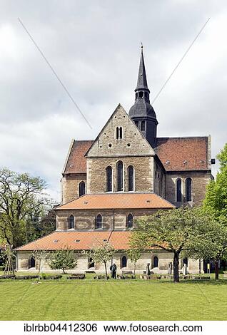 Monastery Church of St. Mary, Former Cistercian monastery, Riddagshausen, Braunschweig, Lower Saxony, Germany, Europe View Large Photo Image Stock Photograph - Monastery Church of St. Mary, Former Cistercian monastery, Riddagshausen, Braunschweig, Lower Saxony, Germany, Europe. Fotosearch