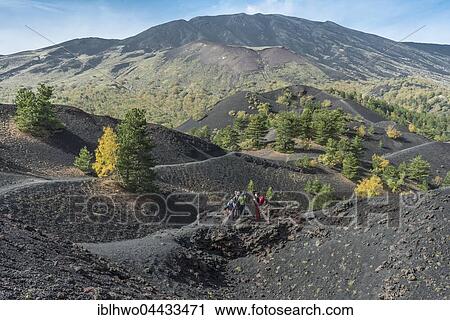 Monti Sartorius, seven eruption craters from 1865, northeast flank of Mount Etna, Sicily, Italy, Europe View Large Photo Image Stock Image - Monti Sartorius, seven eruption craters from 1865, northeast flank of Mount Etna, Sicily, Italy, Europe. Fotosearch
