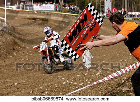 Motocross race, shield, Schnaitheim, Baden-Württemberg, Germany, Europe View Large Photo Image Picture - Motocross race, shield, Schnaitheim, Baden-Württemberg, Germany, Europe. Fotosearch