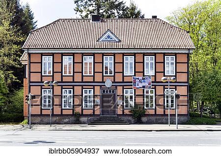 Stock Photo - Museum of the City of Soltau, former Superintendent, Soltau, Lower Saxony, Germany, Europe. Fotosearch
