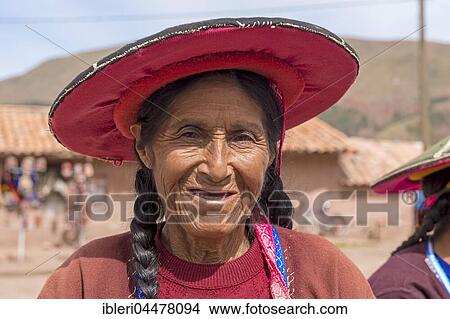 Native woman, portrait, Queromarca, Cusco Province, Peru, South America View Large Photo Image Picture - Native woman, portrait, Queromarca, Cusco Province, Peru, South America. Fotosearch