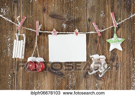 Stock Image - Natural Advent Decoration. Fotosearch